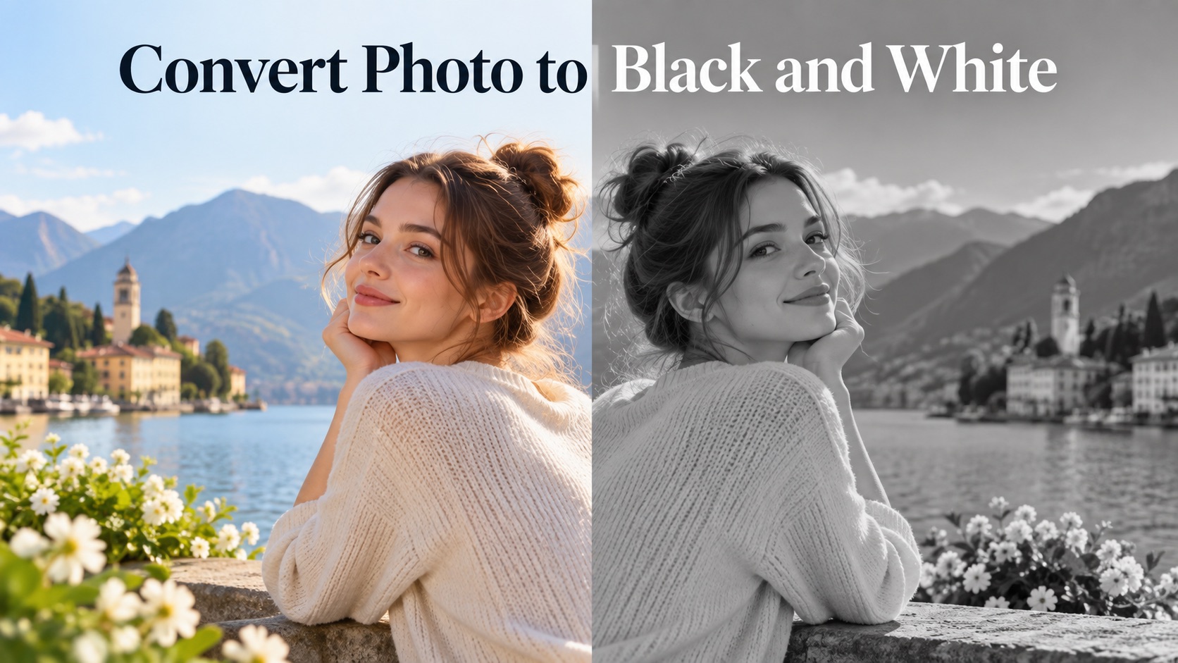 Convert Photo to Black and White