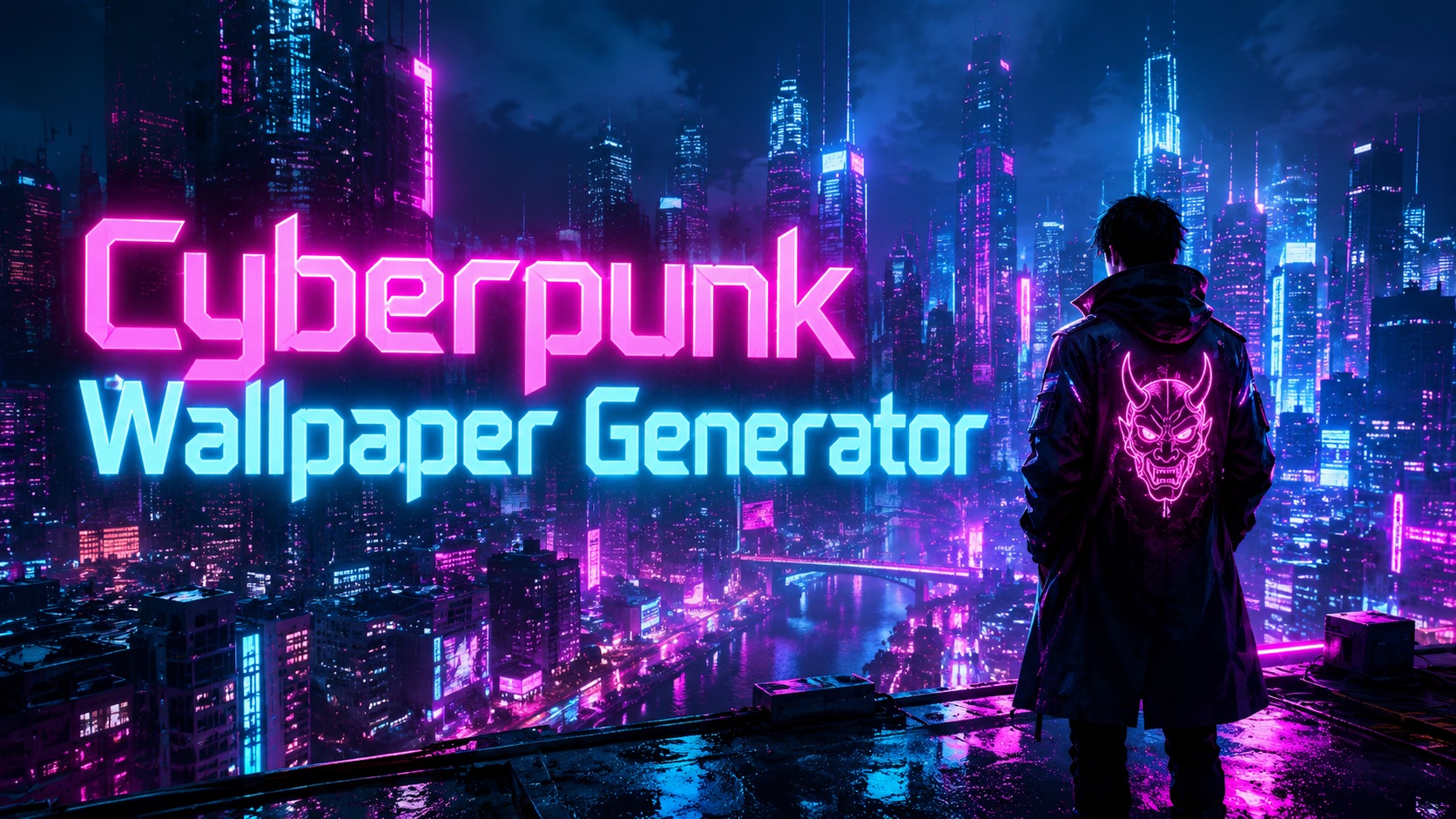 Cyberpunk Wallpaper Generator